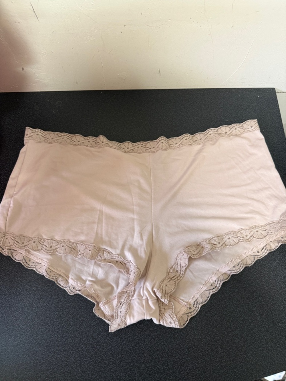 Maidenform Lace-Trim Shortie Panty in Light Pink